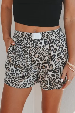 A Little Bit Of Edge Leopard Boxer Shorts