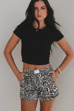 A Little Bit Of Edge Leopard Boxer Shorts