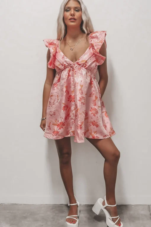 BUDDYLOVE Penny Ruffle Sleeve Dress