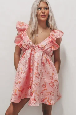 BUDDYLOVE Penny Ruffle Sleeve Dress