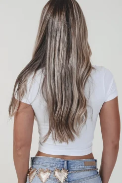 Cowboys & Tequila Babydoll Graphic Fitted Babydoll Tee