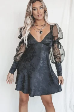 DEAL FOR LOVE & LEMONS Gabrielle Puff Sleeve Mini Dress