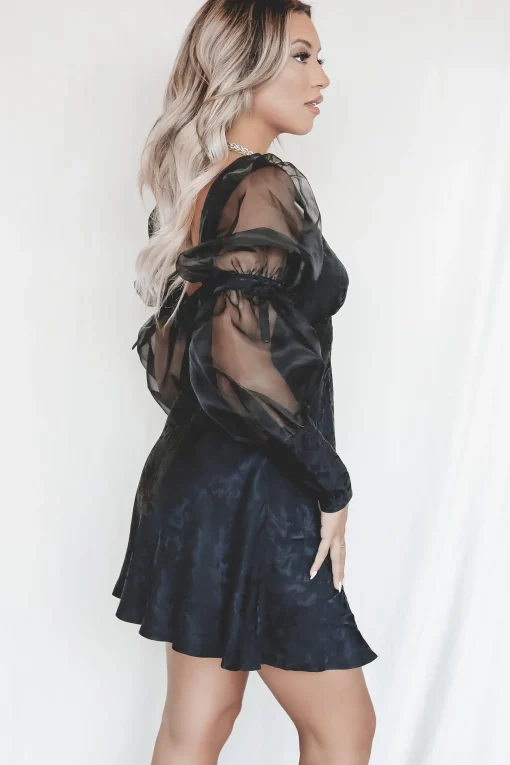 DEAL FOR LOVE & LEMONS Gabrielle Puff Sleeve Mini Dress