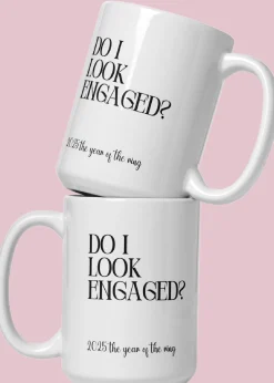 Do I Look Engaged 2025 Coffee Mug Bridal Gift Bachelorette Party