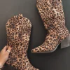 Got A Wild Side Leopard Western Boot