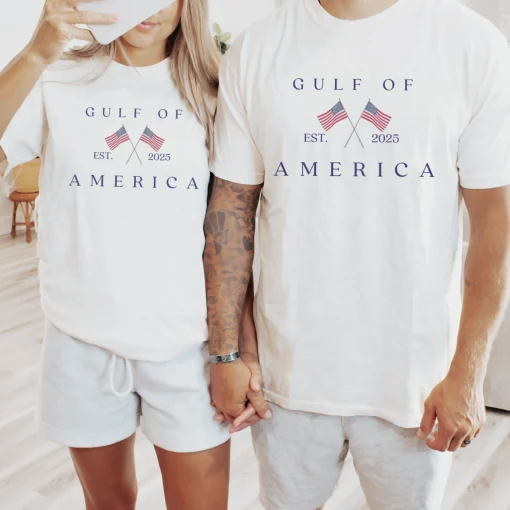 Gulf Of America T-Shirt Florida Beach Vacay Unisex Comfort Colors Tee