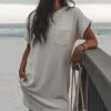 Hanging Loose Casual Short Sleeve Summer Dress