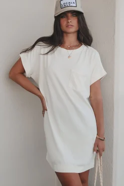 Hanging Loose Casual Short Sleeve Summer Dress