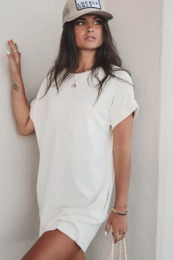 Hanging Loose Casual Short Sleeve Summer Dress