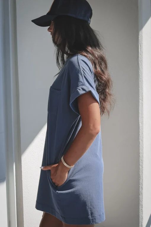 Hanging Loose Casual Short Sleeve Summer Dress