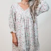 Having A Sweet Floral Moment Babydoll Dress