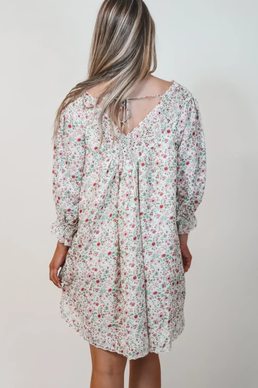 Having A Sweet Floral Moment Babydoll Dress