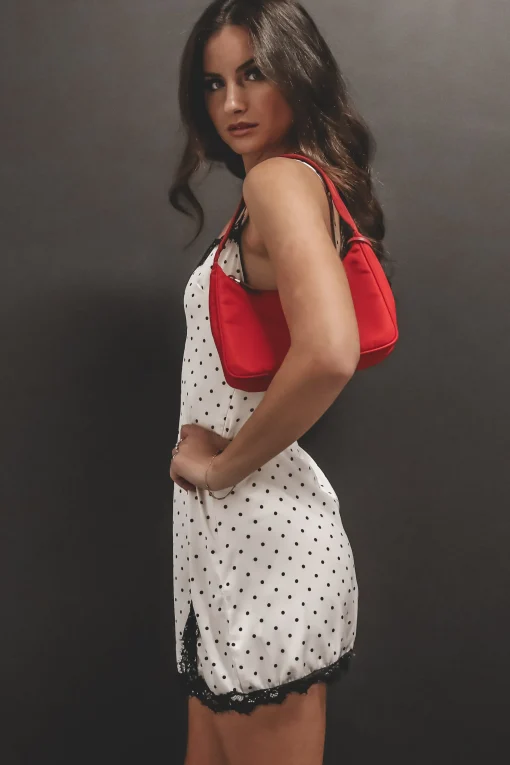 Just A Little Something Polka Dot Slip Dress