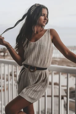 Keep Calm And Relax Cover Up Knit Dress