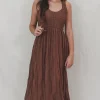 Keep It Casual But Obviously Cute Brown Maxi