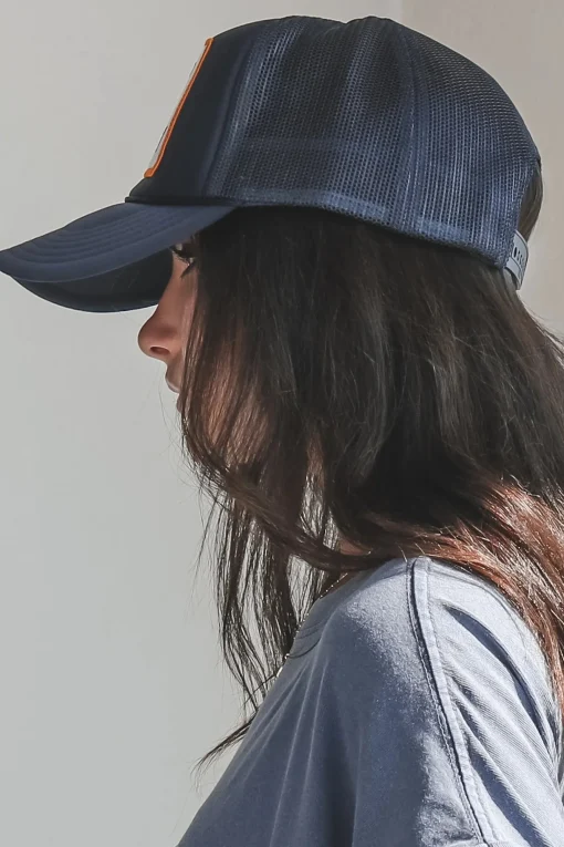 Keep It Salty Navy Patch Trucker Hat