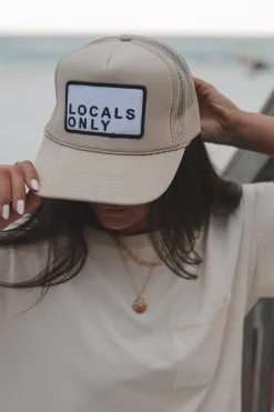 Locals Only Patch Trucker Hat