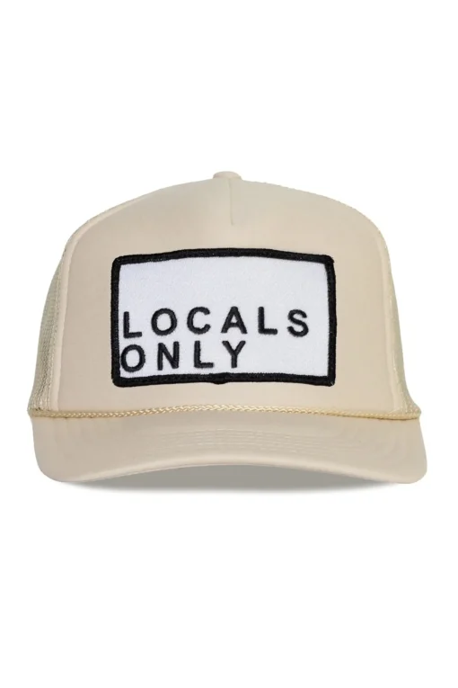Locals Only Patch Trucker Hat