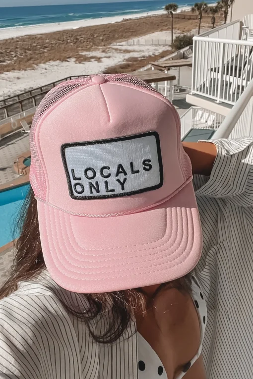 Locals Only Patch Trucker Hat