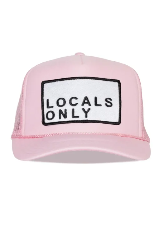 Locals Only Patch Trucker Hat