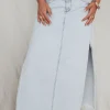 Long Hot Stunner Denim Maxi