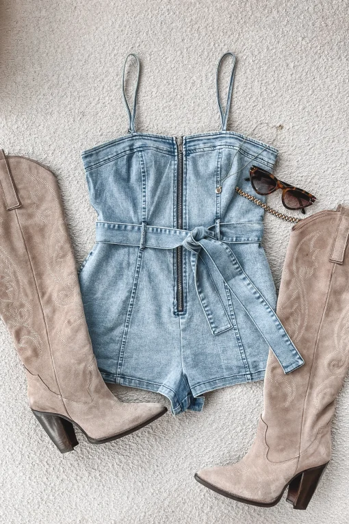 Making My Way Downtown Suede Leather Western Boot