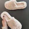 Matisse In House Cozy Vegan Sherpa Slipper Slides