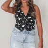 My Fashion Taste Is Western Print Vest