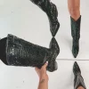 My Super Sparkly Black Western Boots