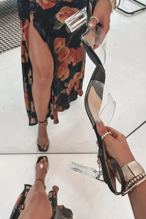 Ohhh Honey Those Look Good Clear Heels