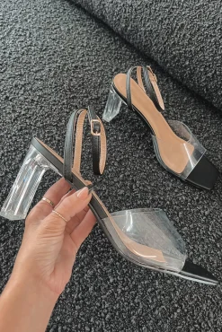 Ohhh Honey Those Look Good Clear Heels