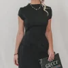 Queen Of The Game Short Sleeve Mini Dress