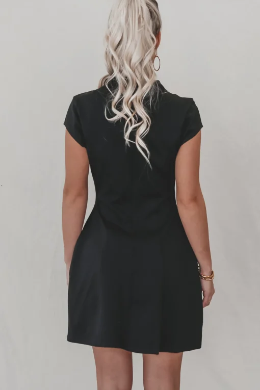 Queen Of The Game Short Sleeve Mini Dress