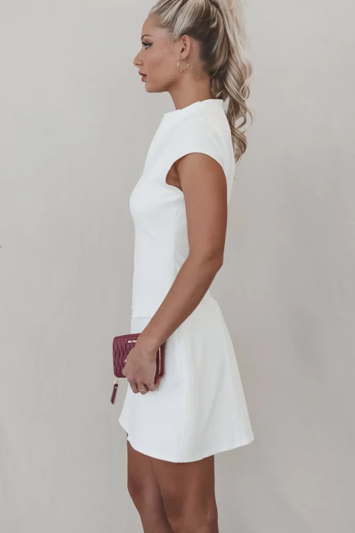 Queen Of The Game Short Sleeve Mini Dress