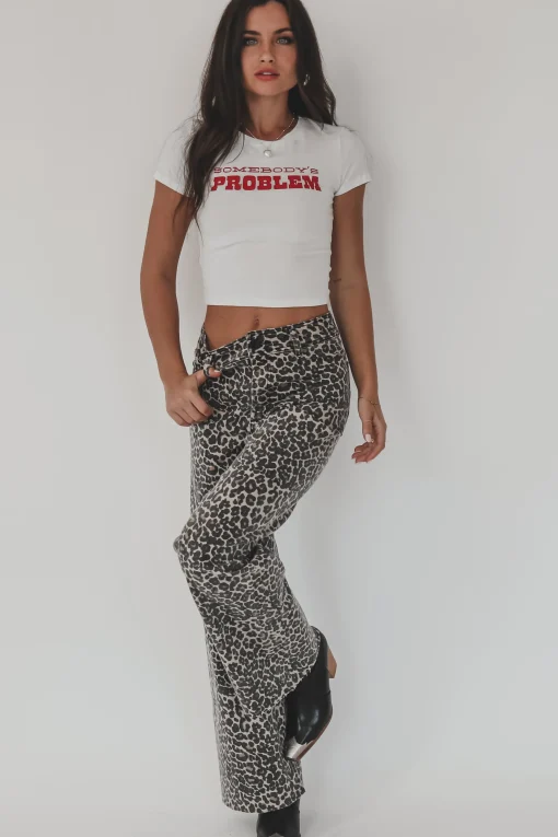 Somebody’s Problem Babydoll Tee