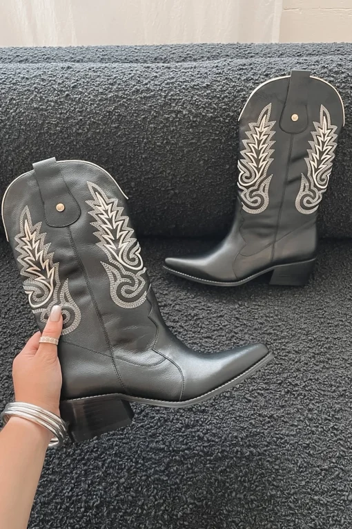 STIVALI Loyal Leather Western Cowboy Boot