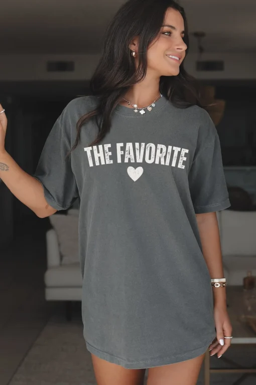 The Favorite Comfort Color Unisex Graphic Tee