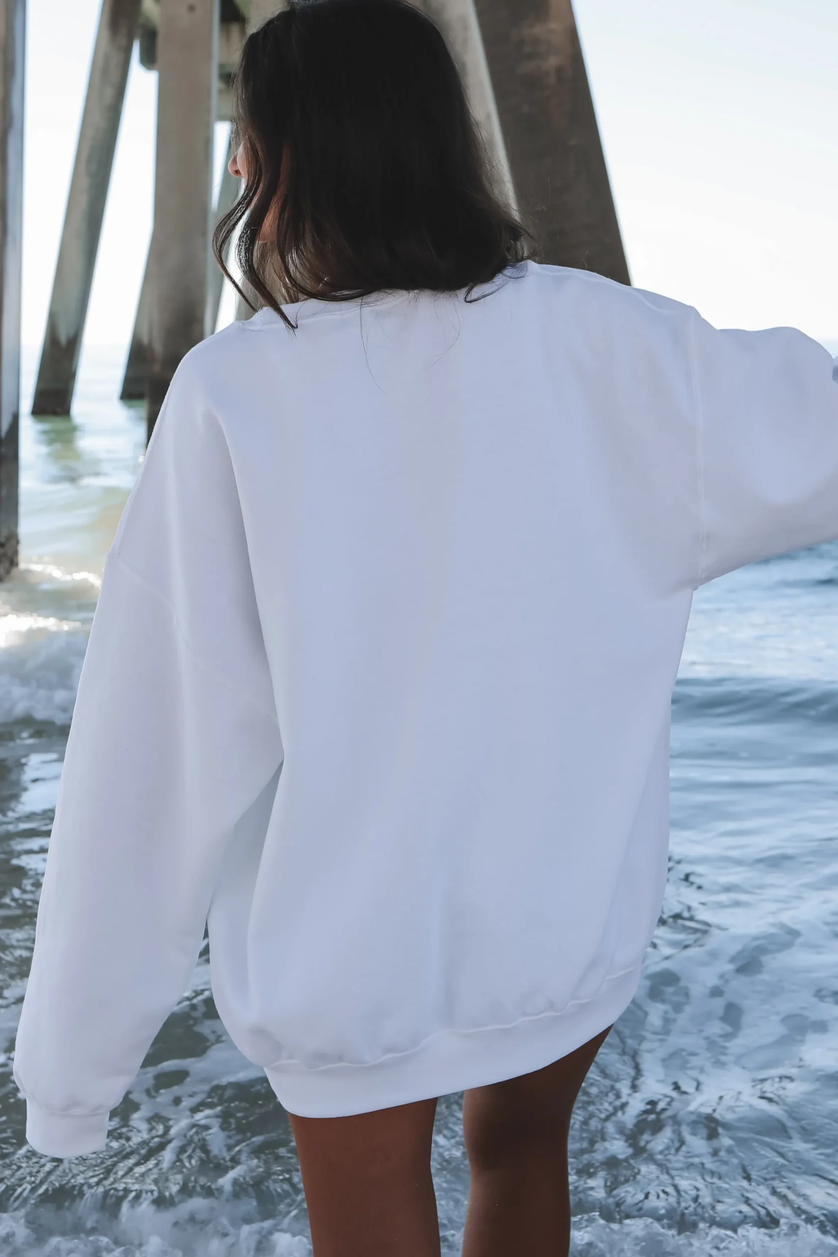 You Look Like You Love Me Graphic Pullover Sweatshirt