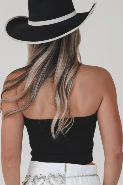 You Look Like You Love Me Strapless Graphic Tube Top