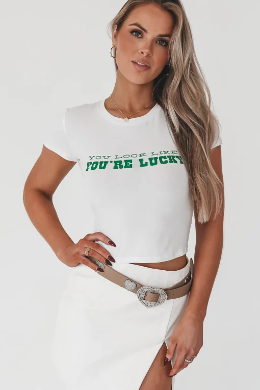 You Look Like You’re Lucky Limited Edition St Patrick’s Day Graphic Ba